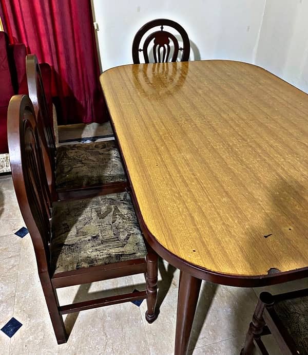 Dining Table with 6 Chairs 4