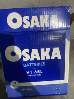 Osaka 12v battery only 15days used