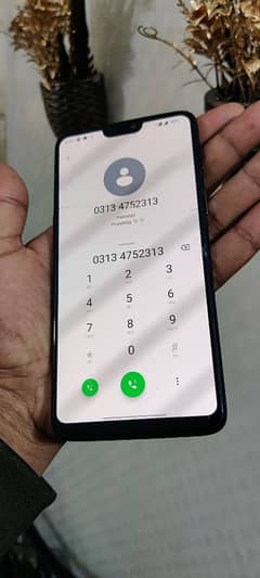 oneplus 6 6/64 dual sim pta  glass break hai