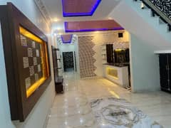 Triple Storey 6 Marla Designer House Facing Park In Jinnah Colony Samana Bad