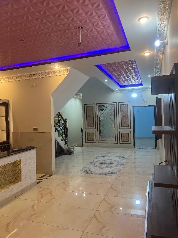 Triple Storey 6 Marla Designer House Facing Park In Jinnah Colony Samana Bad 6