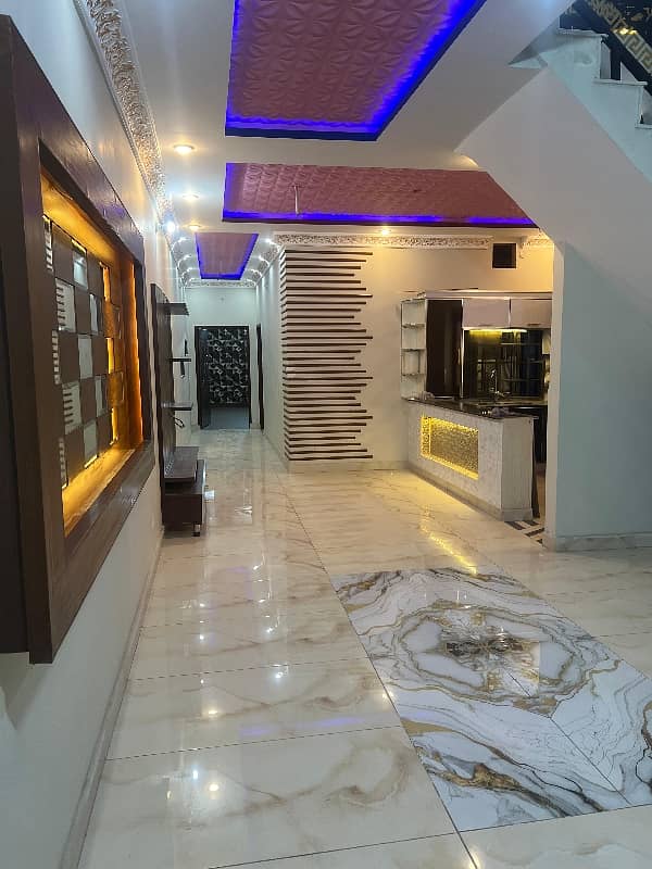 Triple Storey 6 Marla Designer House Facing Park In Jinnah Colony Samana Bad 26