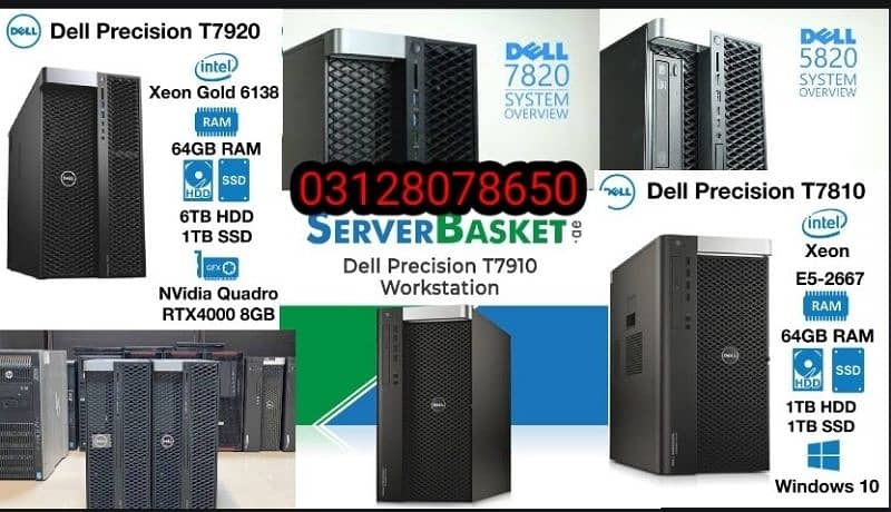 Dell t7910/Dell t7810/Dell t5810/Dell t3600/Dell t5820/Dell t7820 0