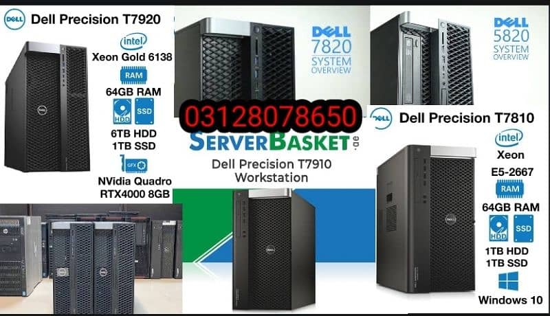 Dell t7910/Dell t7810/Dell t5810/Dell t3600/Dell t5820/Dell t7820 1