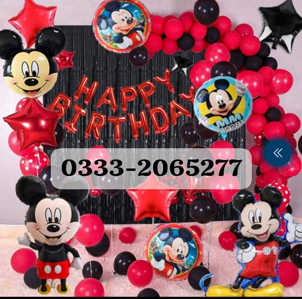 Birthday Party Wedding Anniversary Ballon Decorations Event Planner 0