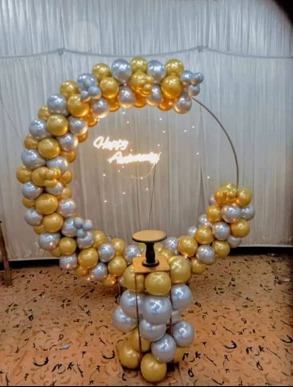 Birthday Party Wedding Anniversary Ballon Decorations Event Planner 5