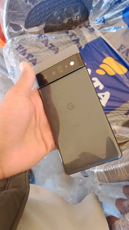 google pixel 6pro 8. ram 128memory 6