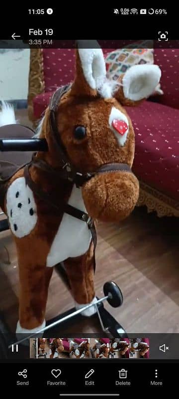 rocking horse with music 3