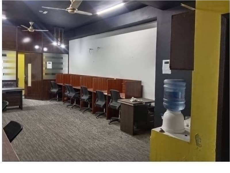 Fully Furnished Office Area 600 Square Feet Office Available For Rent Real Pictures In Gulberg 3 Lahore 2