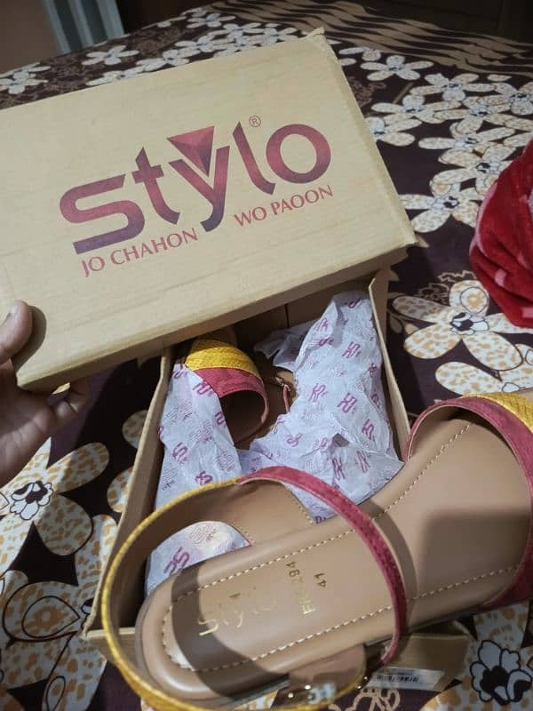 Stylo sandals brand new dilevery available 3