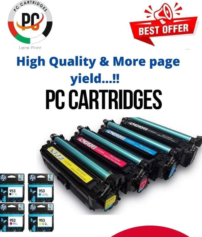 HP printer toner Box Pack 1