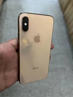 iPhone XS duel pta aprood golden clr