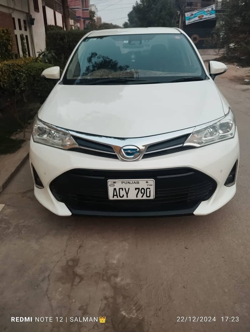 Toyota Corolla Axio 2018 /2021 4 Grade  Auction Sheet Available 0