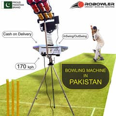 ROBOWLER Bowling Machine / Cricket Bowling Machine in Pakistan