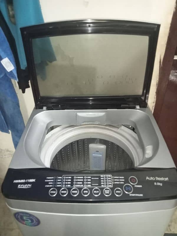 Haier Fully Automatic Washing 8 kg capacity 5