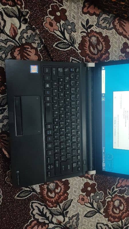 Toshiba Dynabook Core i5 6th generation,4 gb ram,320 hdd,3 hrs battery 6