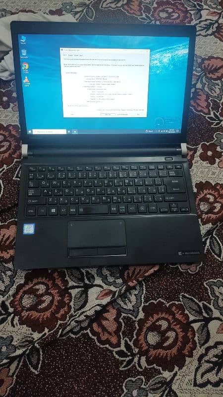 Toshiba Dynabook Core i5 6th generation,4 gb ram,320 hdd,3 hrs battery 7