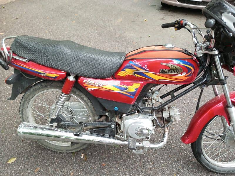 United 100 cc bike model 2022 for sale in hassan abdal 0