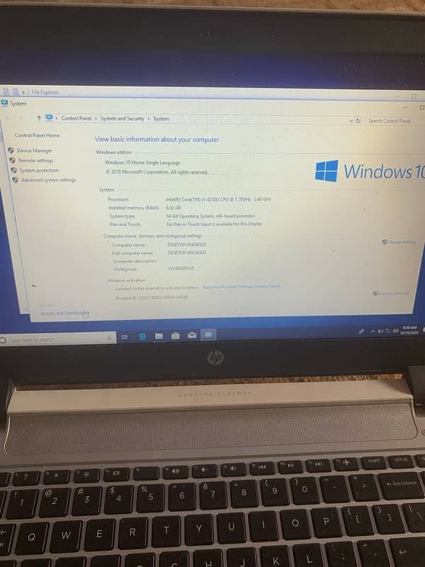 Hp core i5 4th generation 6 gb ram 500gb hard drive 1