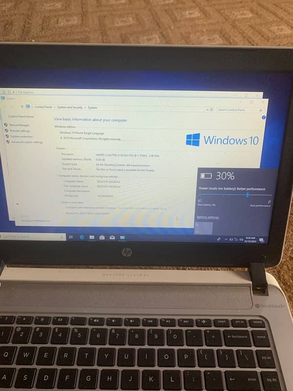 Hp core i5 4th generation 6 gb ram 500gb hard drive 3