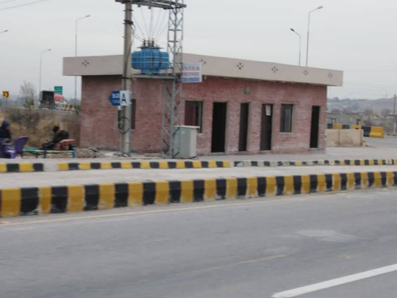 1 Kanal Corner 130 Ft Main Boulevard. Residential Plot. Available For Sale In AWT D-18 Islamabad. 8