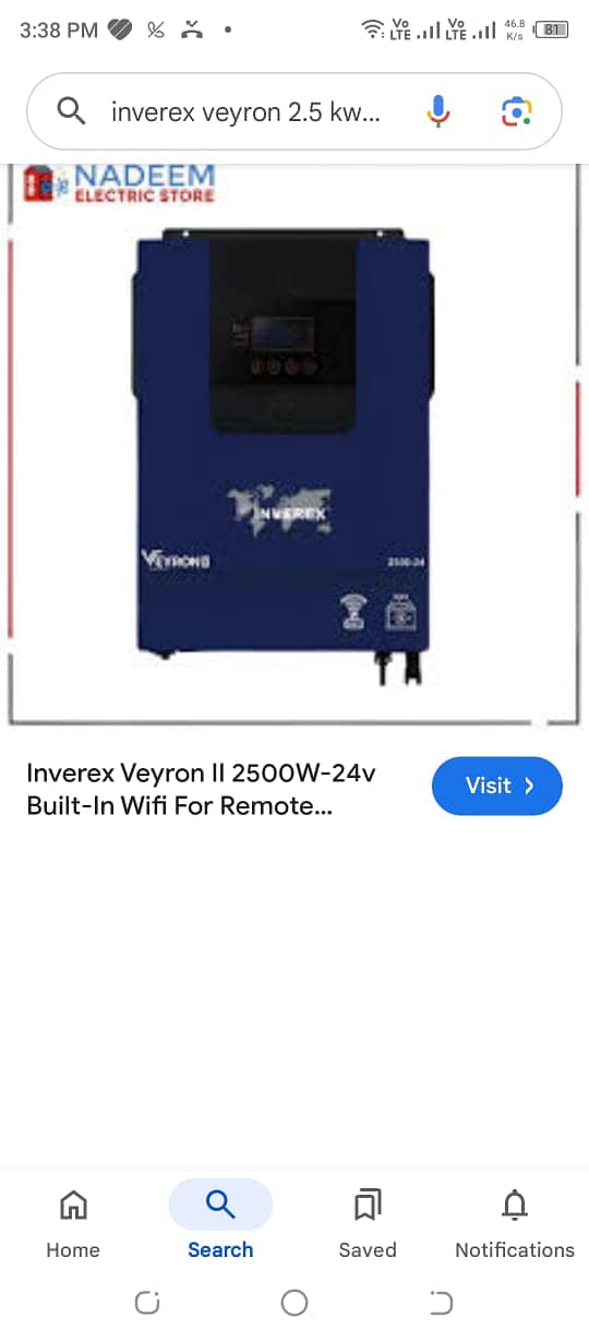 Inverex Veyron 2.5kW MPPT Solar Inverter 3