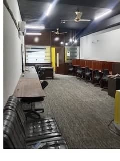 Fully furnish office Area 600 Square Feet Office Available For Rent Real Pictures In Main Boulevard Road Gulberg 3 Lahore