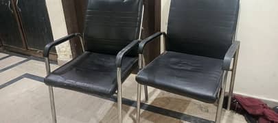 Office Visitor Chairs 2 Used