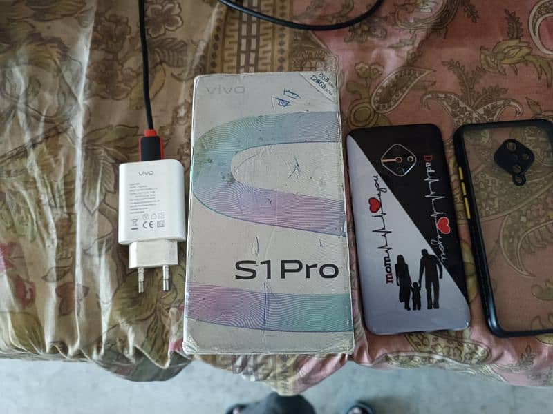 vivo s1pro complete box original accessories 0