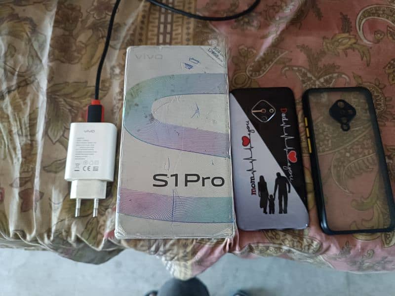 vivo s1pro complete box original accessories 1