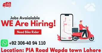 Delivery Riders Required Urgently