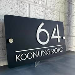 House name plates/Acrylic/ Steel name plates