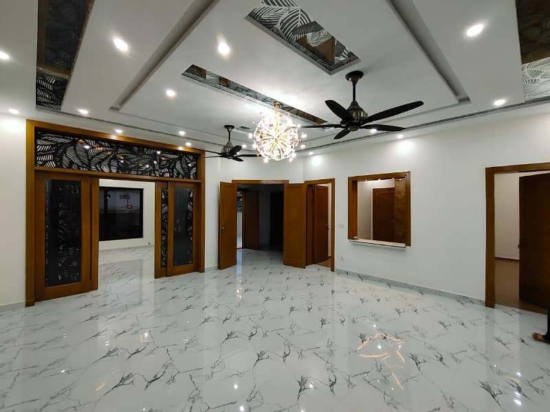 18 MARLA WITH 1 KANAL LAWN BRAND NEW HOUSE AVAILABLE FOR SALE IN BAHRIA TOWN PHASE 8 USMAN D 12