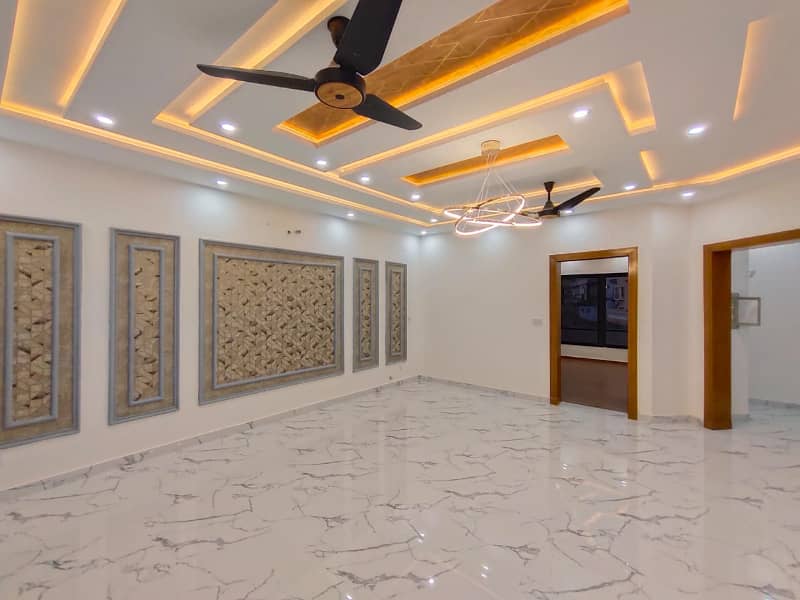 18 MARLA WITH 1 KANAL LAWN BRAND NEW HOUSE AVAILABLE FOR SALE IN BAHRIA TOWN PHASE 8 USMAN D 16