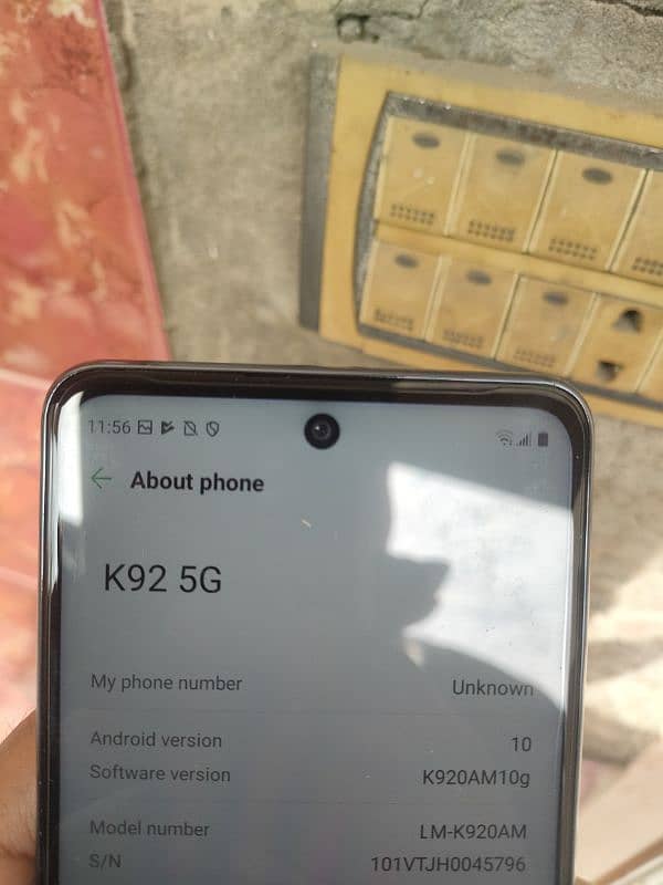 LG K 92 5G lush without scratch 10