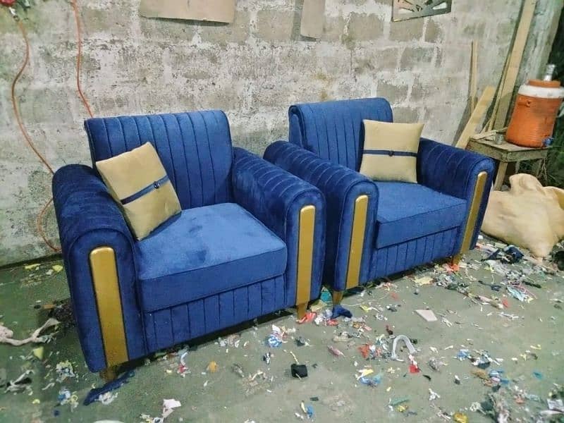 Khizar furniture Stylish sofa set Cumbed Sofa Set|Sofa Combed 12