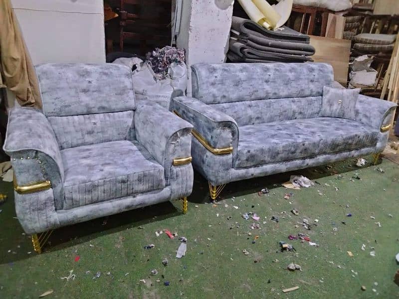 Khizar furniture Stylish sofa set Cumbed Sofa Set|Sofa Combed 16