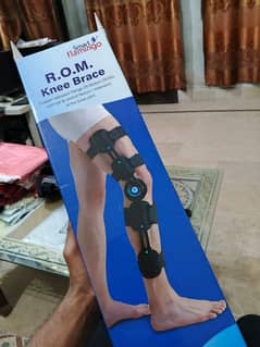 Height Adjustable and foldable Walker for patient And R. O. M knee brace