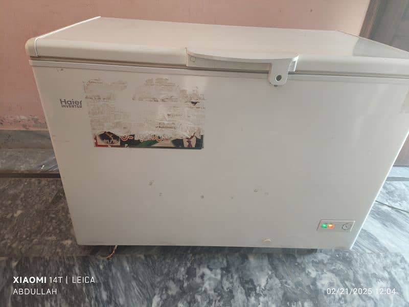 Haier Inverter freezer 1 door. New condition 0