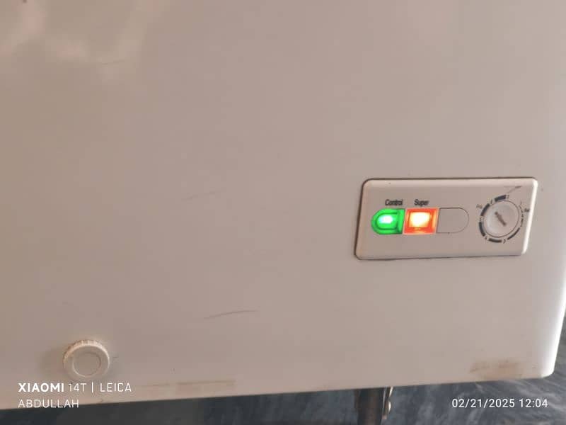 Haier Inverter freezer 1 door. New condition 1