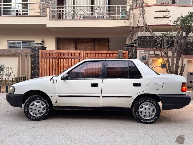Hyundai Excel 1993 cab scheme 1