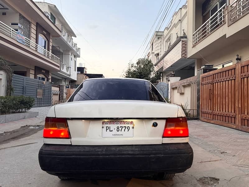 Hyundai Excel 1993 cab scheme 2