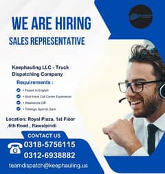 Sales Representative || Sales Job For Male ( Trucking Dispatch )