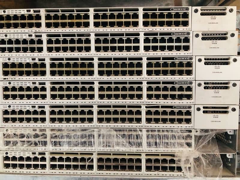 Cisco 3850 48 Port Poe + 4x10G Uplink Available Now 3