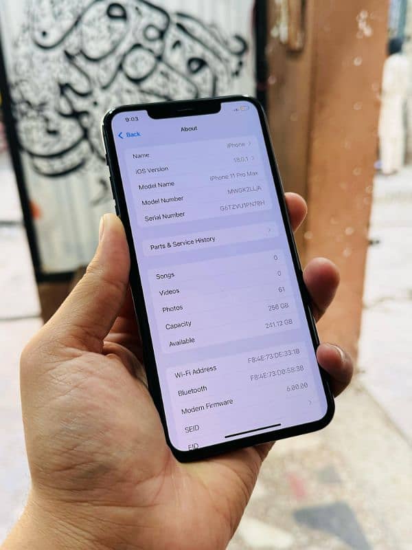 iphone 11 Pro Max 256GB PTA Approved 13