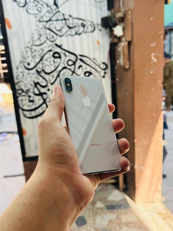 iphone X 256GB PTA Approved Sheesha Condition 3