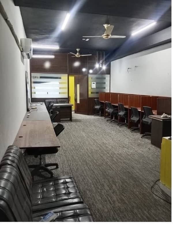 Fully Furnished Area 600 Square Feet Brand New Corporation Office Available For Rent In Gulberg 3 Lahore 4