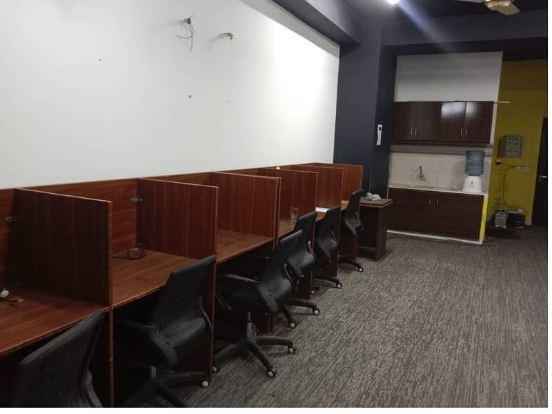 Fully Furnished Area 600 Square Feet Brand New Corporation Office Available For Rent In Gulberg 3 Lahore 7