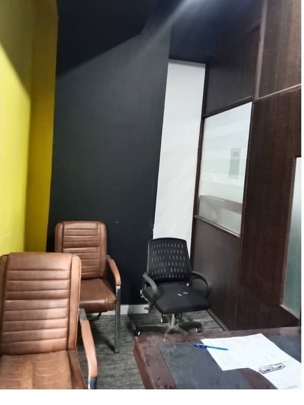 Fully Furnished Area 600 Square Feet Brand New Corporation Office Available For Rent In Gulberg 3 Lahore 8