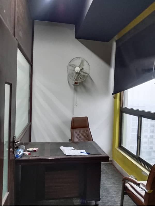 Fully Furnished Area 600 Square Feet Brand New Corporation Office Available For Rent In Gulberg 3 Lahore 10